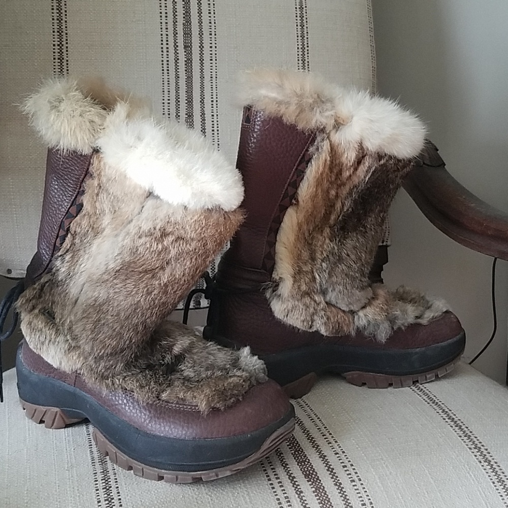 ULU Apres Fur and Leather Boots
